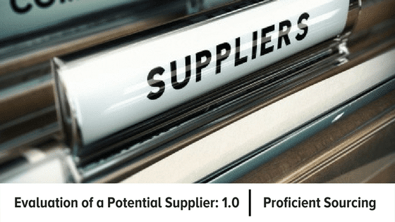 Suppliers