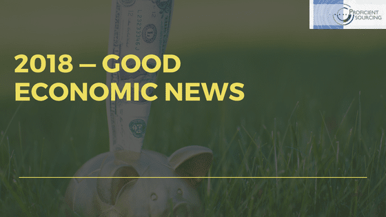 GOOD ECONOMIC NEWS