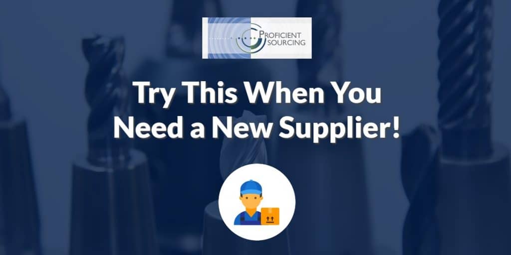 acquire new supplier