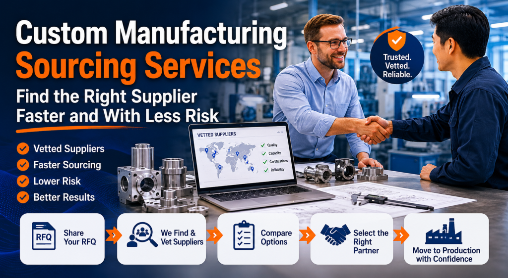 Custom Manufacturing Sourcing Services